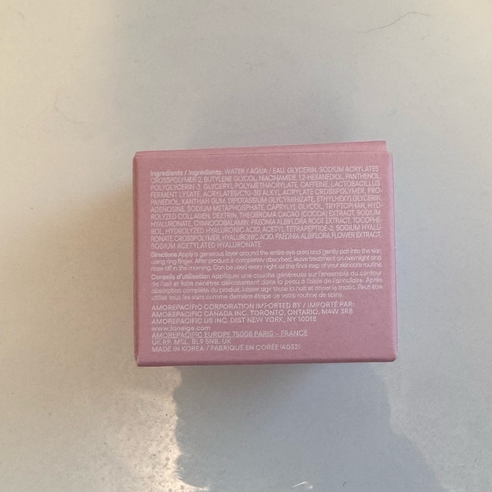 LANEIGE- Bouncy & Firm Eye Brightening Sleeping Mask - Picture 9 of 12